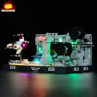 Brick Shine -  Light Kit for LEGO® Death Star Trench Run Diorama 75329
