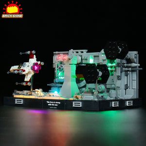 Brick Shine -  Light Kit for LEGO® Death Star Trench Run Diorama 75329