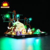 Brick Shine -  Light Kit for LEGO® Star Wars Dagobah Jedi Training Diorama 75330
