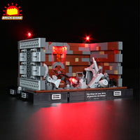 Brick Shine -  Light Kit for LEGO® Death Star Trash Compactor Diorama 75339
