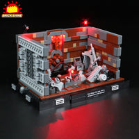 Brick Shine -  Light Kit for LEGO® Death Star Trash Compactor Diorama 75339
