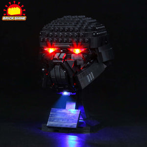 Brick Shine - GC Light kit for LEGO® Star Wars Dark Trooper Helmet 75343