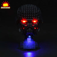 Brick Shine - GC Light kit for LEGO® Star Wars Dark Trooper Helmet 75343
