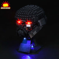 Brick Shine - GC Light kit for LEGO® Star Wars Dark Trooper Helmet 75343
