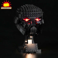 Brick Shine -  Light Kit for LEGO® Star Wars Dark Trooper Helmet 75343
