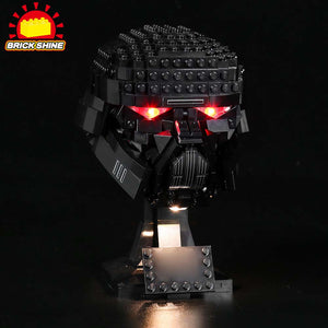 Brick Shine -  Light Kit for LEGO® Star Wars Dark Trooper Helmet 75343