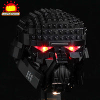 Brick Shine -  Light Kit for LEGO® Star Wars Dark Trooper Helmet 75343
