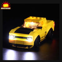 Brick Shine Light Kit for Lego® 2018 Dodge Challenger SRT Demon and 1970 Dodge Charger R/T 75893
