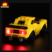 Brick Shine Light Kit for Lego® 2018 Dodge Challenger SRT Demon and 1970 Dodge Charger R/T 75893
