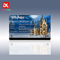 Display King - Display plaque for LEGO Hogwarts™ Clock Tower 75948
