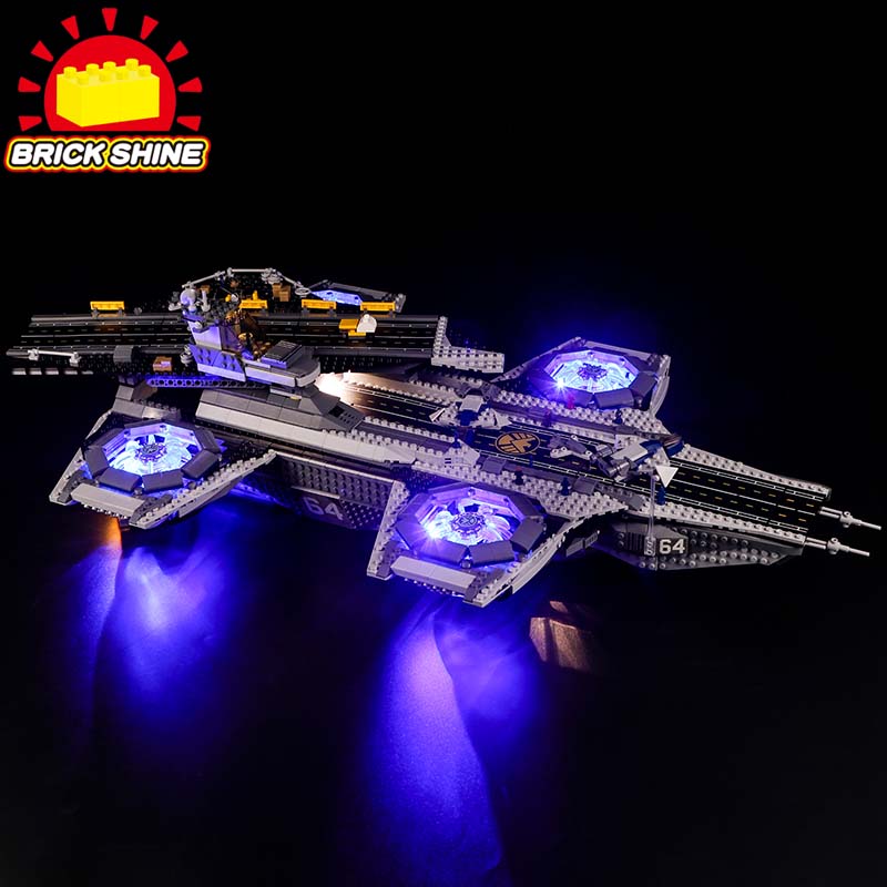 Brick Shine Light Kit for LEGO® The SHIELD Helicarrier 76042