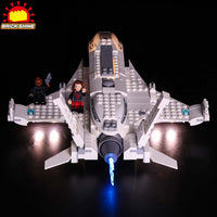 Brick Shine Light Kit for LEGO® Stark Jet and the Drone Attack 76130