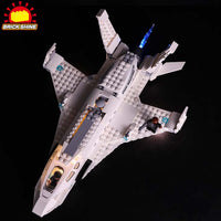 Brick Shine Light Kit for LEGO® Stark Jet and the Drone Attack 76130