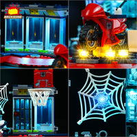 Brick Shine -  Light Kit for LEGO® Attack on the Spider Lair 76175
