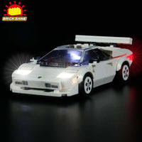 Brick Shine -  Light Kit for LEGO® Lamborghini Countach 76908
