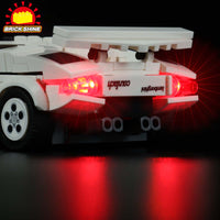 Brick Shine -  Light Kit for LEGO® Lamborghini Countach 76908
