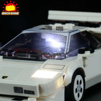 Brick Shine -  Light Kit for LEGO® Lamborghini Countach 76908
