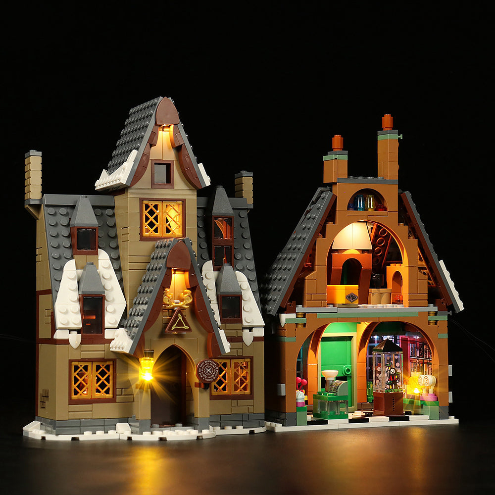 Brick Shine- Light Kit for LEGO® Hogsmeade™ Village Visit 76388