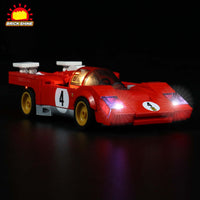 Brick Shine - GC Light kit for LEGO® Speed Champions 1970 Ferrari 512 M 76906
