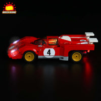 Brick Shine - GC Light kit for LEGO® Speed Champions 1970 Ferrari 512 M 76906
