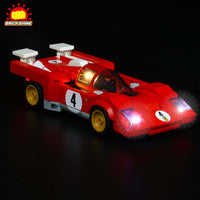 Brick Shine - GC Light kit for LEGO® Speed Champions 1970 Ferrari 512 M 76906
