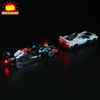 Brick Shine -  Light kit for LEGO® Speed Champions Mercedes AMG 76909
