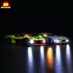 Brick Shine - GC Light kit for LEGO® Speed Champions Aston Martin Vantage GT3 76910