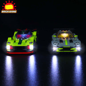 Brick Shine -  Light Kit for LEGO® Speed Champions Aston Martin Vantage GT3 76910