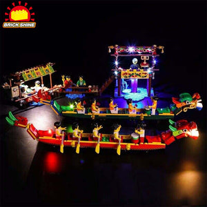 Brick Shine Light Kit for Lego® Dragon Boat Race 80103