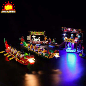 Brick Shine Light Kit for Lego® Dragon Boat Race 80103