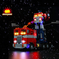 Brick Shine  GC Light Kit for LEGO® Optimus Prime 10302