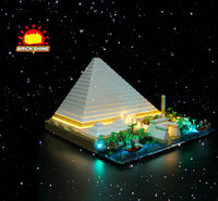 Brick Shine  GC Light Kit for LEGO® Great Pyramid of Giza 21058
