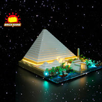 Brick Shine  GC Light Kit for LEGO® Great Pyramid of Giza 21058