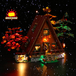 Brick Shine  GC Light Kit for  LEGO® A-Frame Cabin 21338