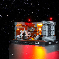 Brick Shine  GC Light Kit for  LEGO® Death Star Trash Compactor   Diorama 75339