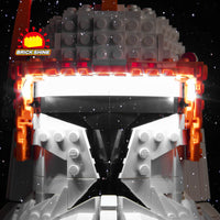 Brick Shine  GC Light Kit for  LEGO® Clone Commander Cody Helmet 75350
