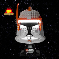 Brick Shine  GC Light Kit for  LEGO® Clone Commander Cody Helmet 75350
