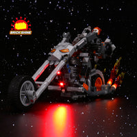 Brick Shine  GC Light Kit for LEGO® Ghost Rider Mech & Bike 76245
