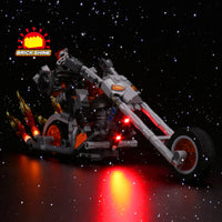 Brick Shine  GC Light Kit for LEGO® Ghost Rider Mech & Bike 76245
