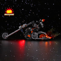 Brick Shine  GC Light Kit for LEGO® Ghost Rider Mech & Bike 76245
