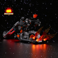 Brick Shine  GC Light Kit for LEGO® Ghost Rider Mech & Bike 76245
