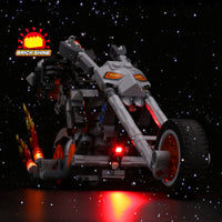 Brick Shine  GC Light Kit for LEGO® Ghost Rider Mech & Bike 76245
