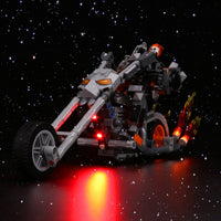 Brick Shine  GC Light Kit for LEGO® Ghost Rider Mech & Bike 76245
