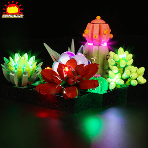 Brick Shine -  Light Kit for LEGO® Succulents 10309