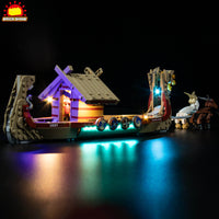 Brick Shine  GC Light Kit for LEGO® The Goat Boat 76208
