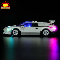 Brick Shine  GC Light Kit for LEGO® Speed Champions Lamborghini Countach 76908
