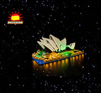 Brick Shine Light Kit for LEGO® Sydney Opera House 10234
