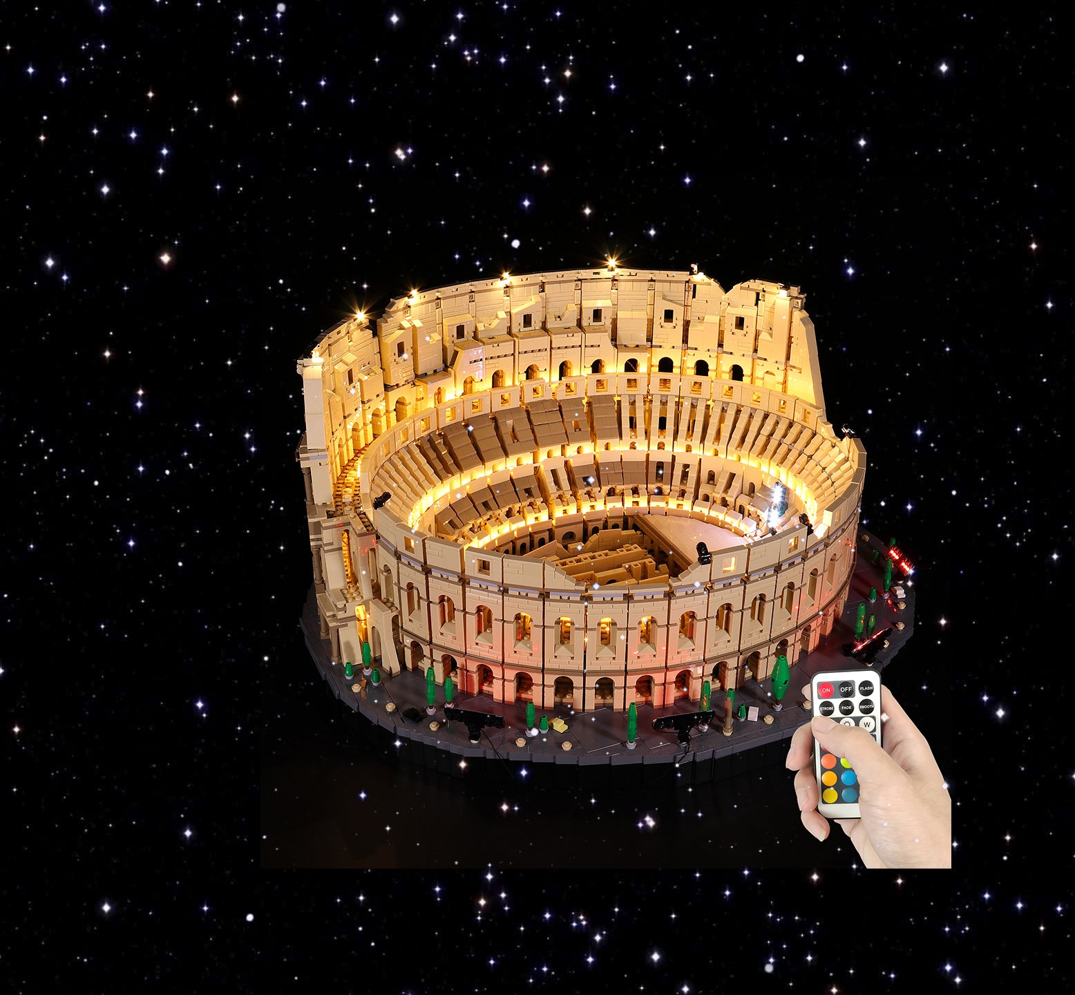 Lego Set 10276 Display Case With Wood For (10276) LEGO® Creator