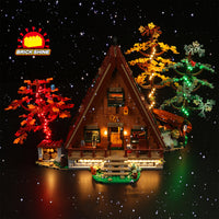 Brick Shine -  Light Kit for LEGO® A-Frame Cabin 21338
