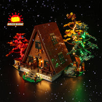 Brick Shine -  Light Kit for LEGO® A-Frame Cabin 21338
